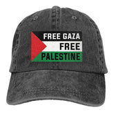 Free Gaza Free Palestine Baseball Cap Golf Dad Hat Adjustable Original Classic Low Profile Cotton Hat Men Women